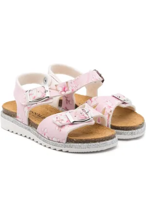 MONNALISA Sandalias con estampado floral