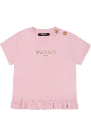 Balmain Camiseta con logo estampado