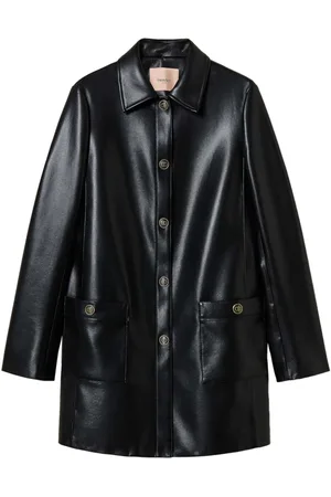 Twin-Set Gabardina con botones del logo