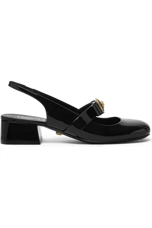 VERSACE Zapatos Gianni Ribbon con tacón de 35 mm