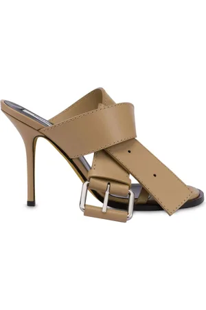 Moschino Mules con hebilla decorativa