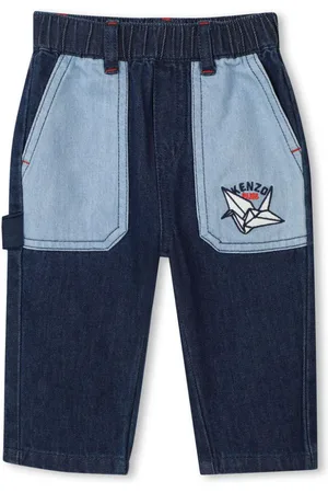 Kenzo Vaqueros con diseño colour block