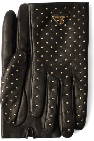 Prada Guantes con apliques