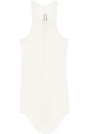 Rick Owens Top de canalé fino