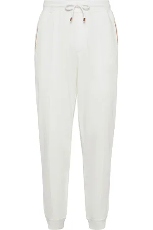 Brunello Cucinelli Pantalones de chándal con dobladillo