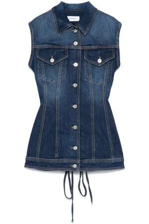 Monot Vestido vaquero corto sin mangas