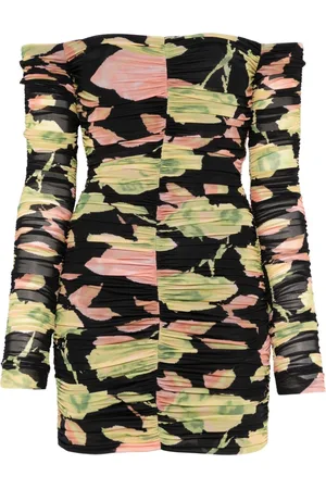 BLUMARINE Vestido corto con estampado floral