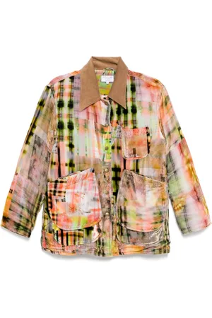 Collina Strada Chaqueta con múltiples cuadros