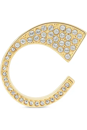 Courrèges Anillo con detalle de cristales