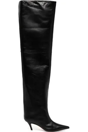 Amina Muaddi Botas altas Fiona