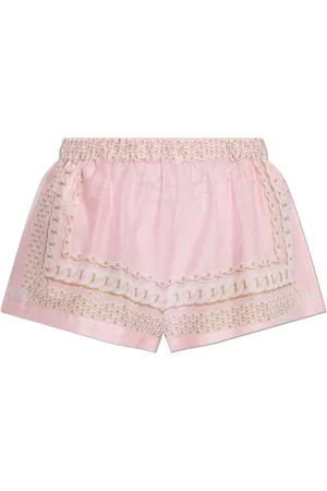 VERSACE Bermudas con cadena estampada