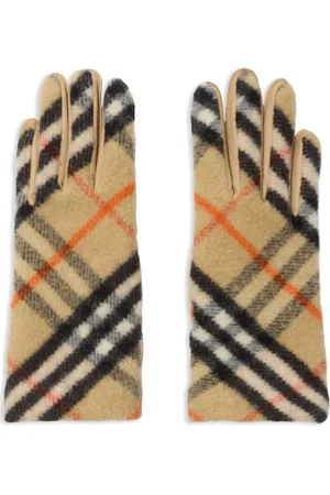 Burberry Guantes a cuadros