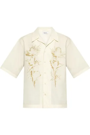 Alexander McQueen Camisa estampada