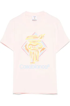 Casablanca Camiseta con estampado Diamond Column