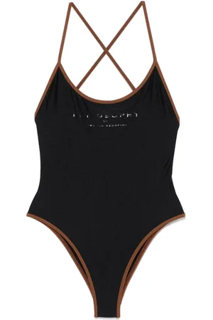Serafini Bañador con logo estampado