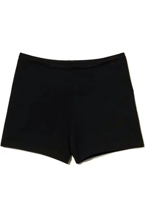 Twin-Set Pantalones cortos ajustados de punto fino