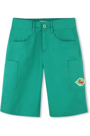 Kenzo Bermudas con diseño rasgado