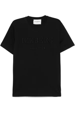 Iceberg Camiseta con logo bordado