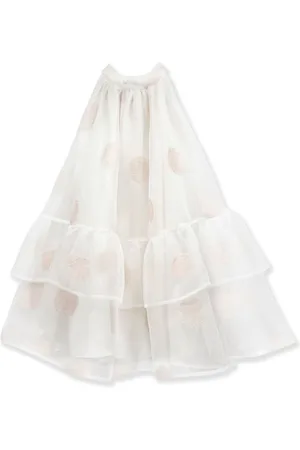 LA STUPENDERIA Vestido bordado de tul
