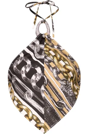AREA Top con cadena estampada