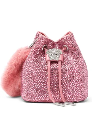 VERSACE Bolso bombonera Crystal La Medusa mini