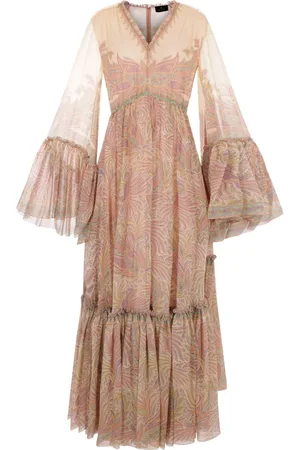 Etro Vestido largo estampado