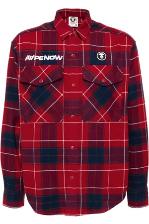 A Bathing Ape Camisa a cuadros