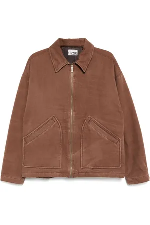 Izzue Chaqueta estilo worker con cremallera