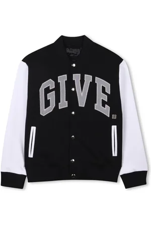 Givenchy Chaqueta bómber con parche del logo