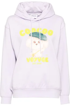 Chocoolate Sudadera con capucha y estampado gráfico