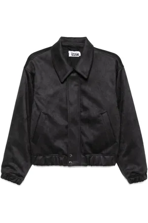 Izzue Chaqueta bómber corta con cremallera