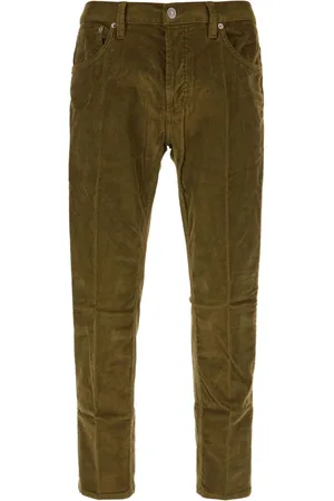 Dondup Pantalones con cierre de botón
