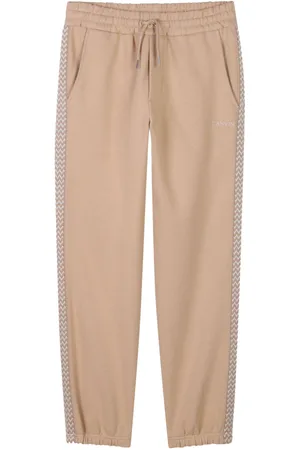 Lanvin Pantalones de chándal con logo bordado