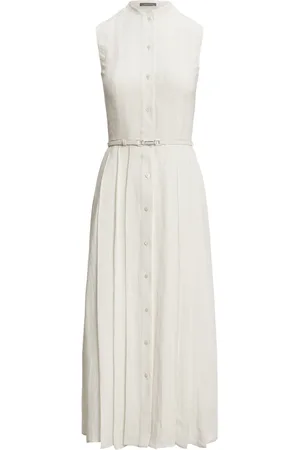 Ralph Lauren Vestido midi con cinturón