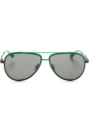 Bottega Veneta Gafas de sol con montura piloto