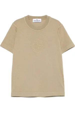 Stone Island Camiseta con logo bordado