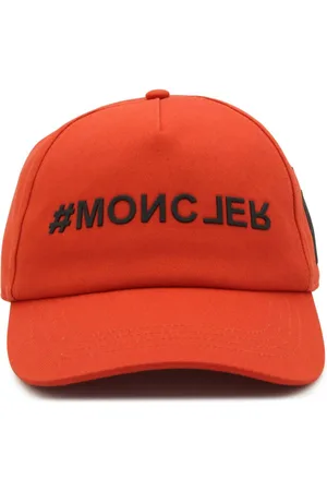 Moncler Gorra con logo estampado