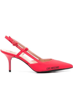 Moschino Zapatos con tacón de 75 mm y logo