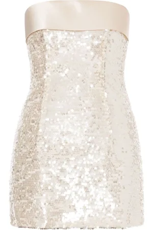Serafini Vestido corto con lentejuelas