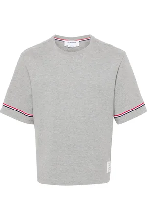 Thom Browne Camiseta con rayas RWB