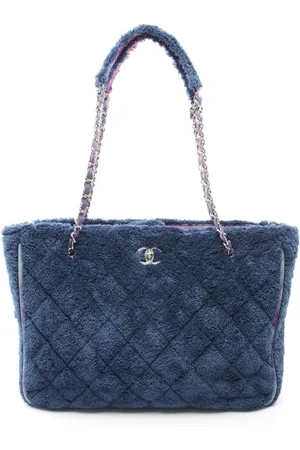 CHANEL Bolso shopper grande con acolchado de rombos 2020-2021