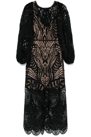 Farm Rio Vestido midi Nature