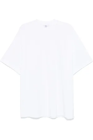 Vetements Camiseta con logo bordado