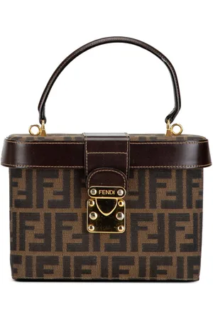 Fendi Bolso satchel Zucca de lona 20th Century