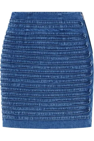 VERSACE Falda corta vaquera