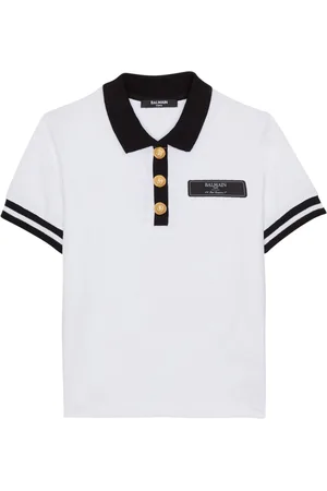 Balmain Polo de dos tonos
