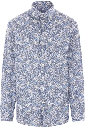 Etro Camisa con estampado de cachemira