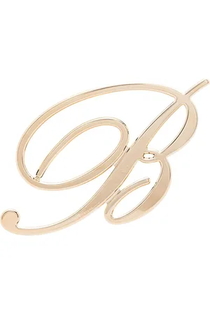 BLUMARINE Pendiente con placa del logo