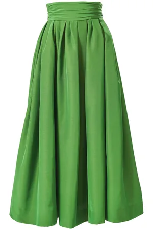 Carolina Herrera Falda midi plisada