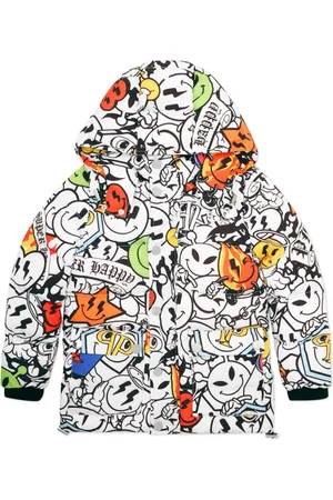 Philipp Plein Chaqueta con motivo de sonrisa